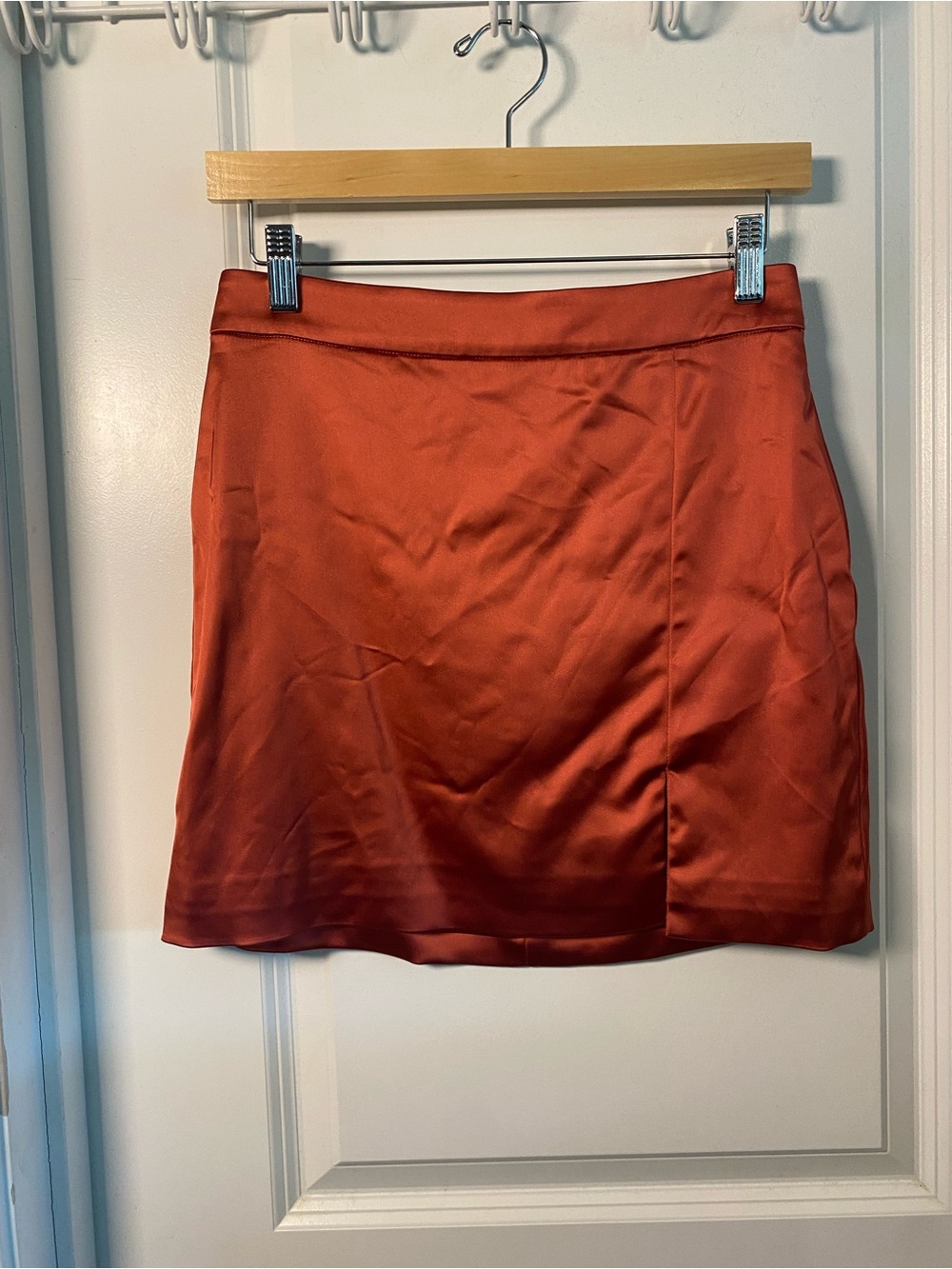 Wilfred Satin Mini Skirt